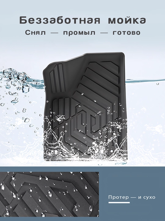 Полик в салон для автомобиля LEAPMOTOR B10/C11/C16  из ТПЭ