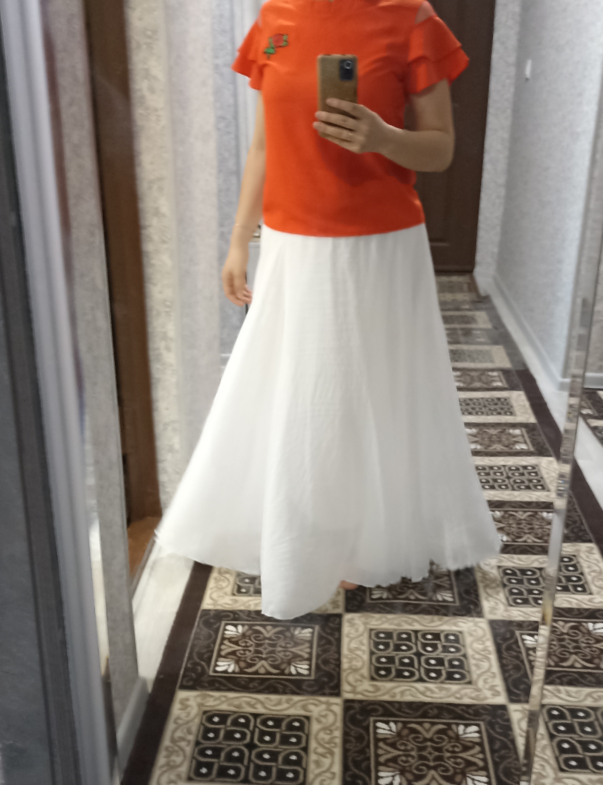 Ayollar uchun yubka, uzun jatka ELLY FASHION
