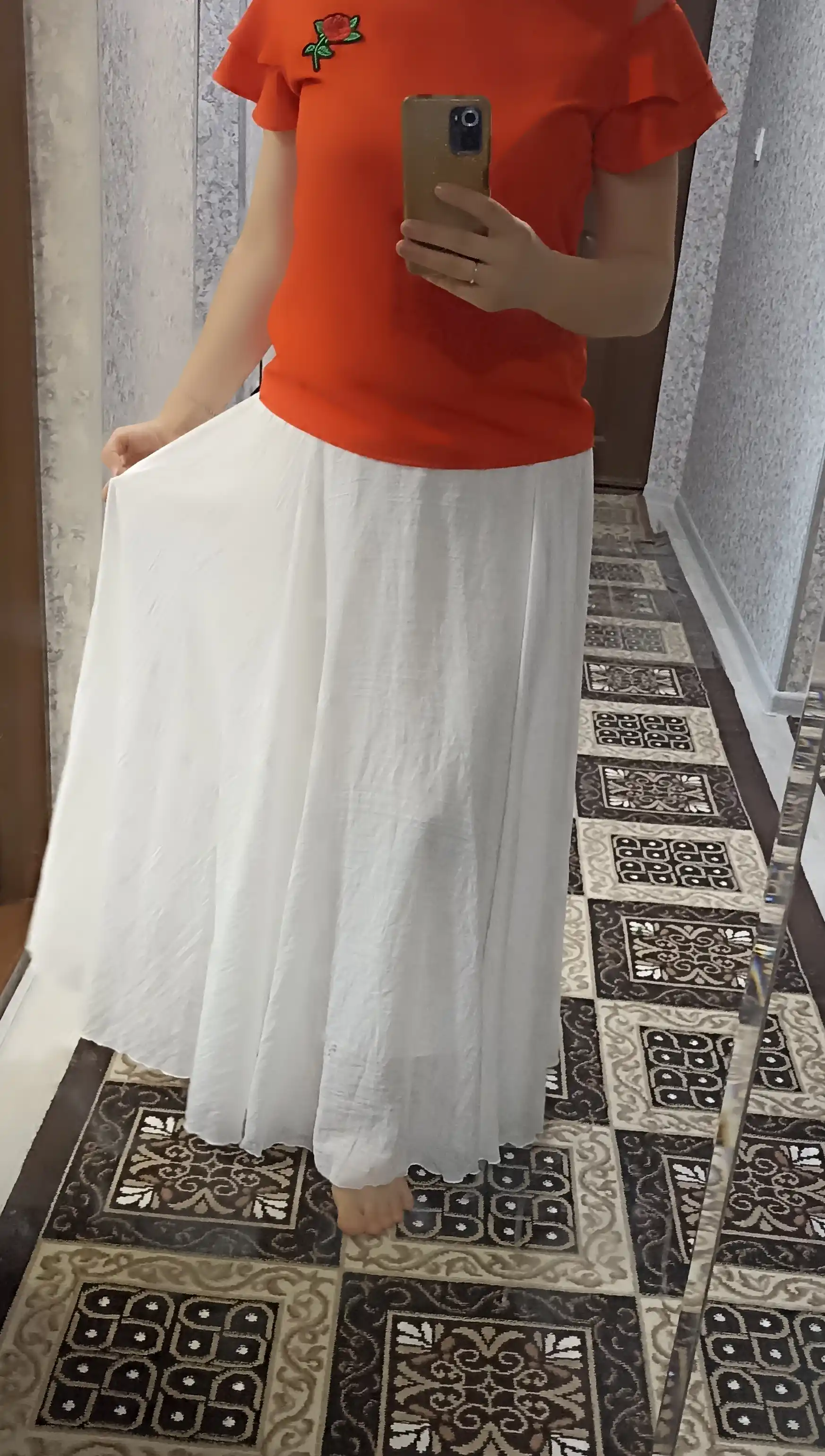 Ayollar uchun yubka, uzun jatka ELLY FASHION
