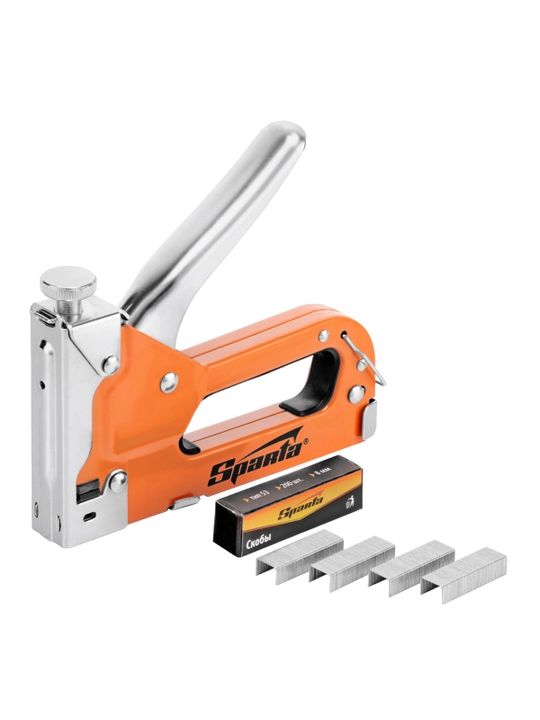 SPARTA mebel stepleri + skobalar 53, 4-14 mm, 200 dona, 42002