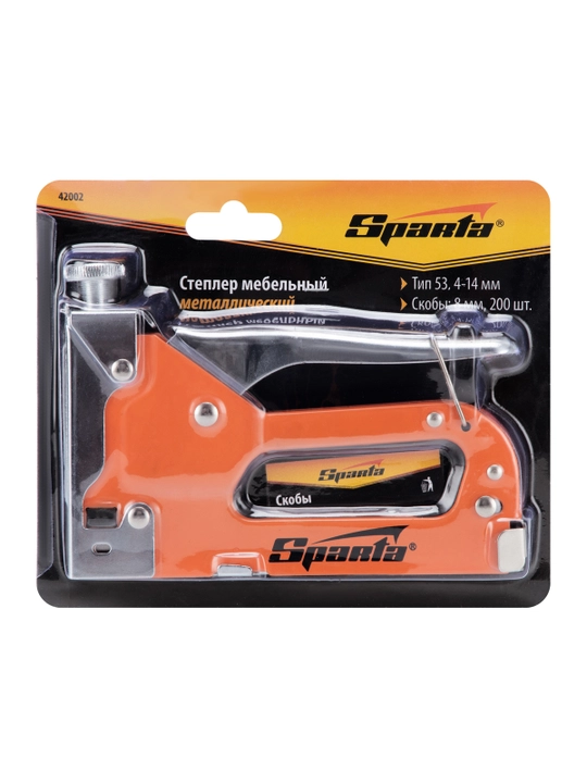 SPARTA mebel stepleri + skobalar 53, 4-14 mm, 200 dona, 42002