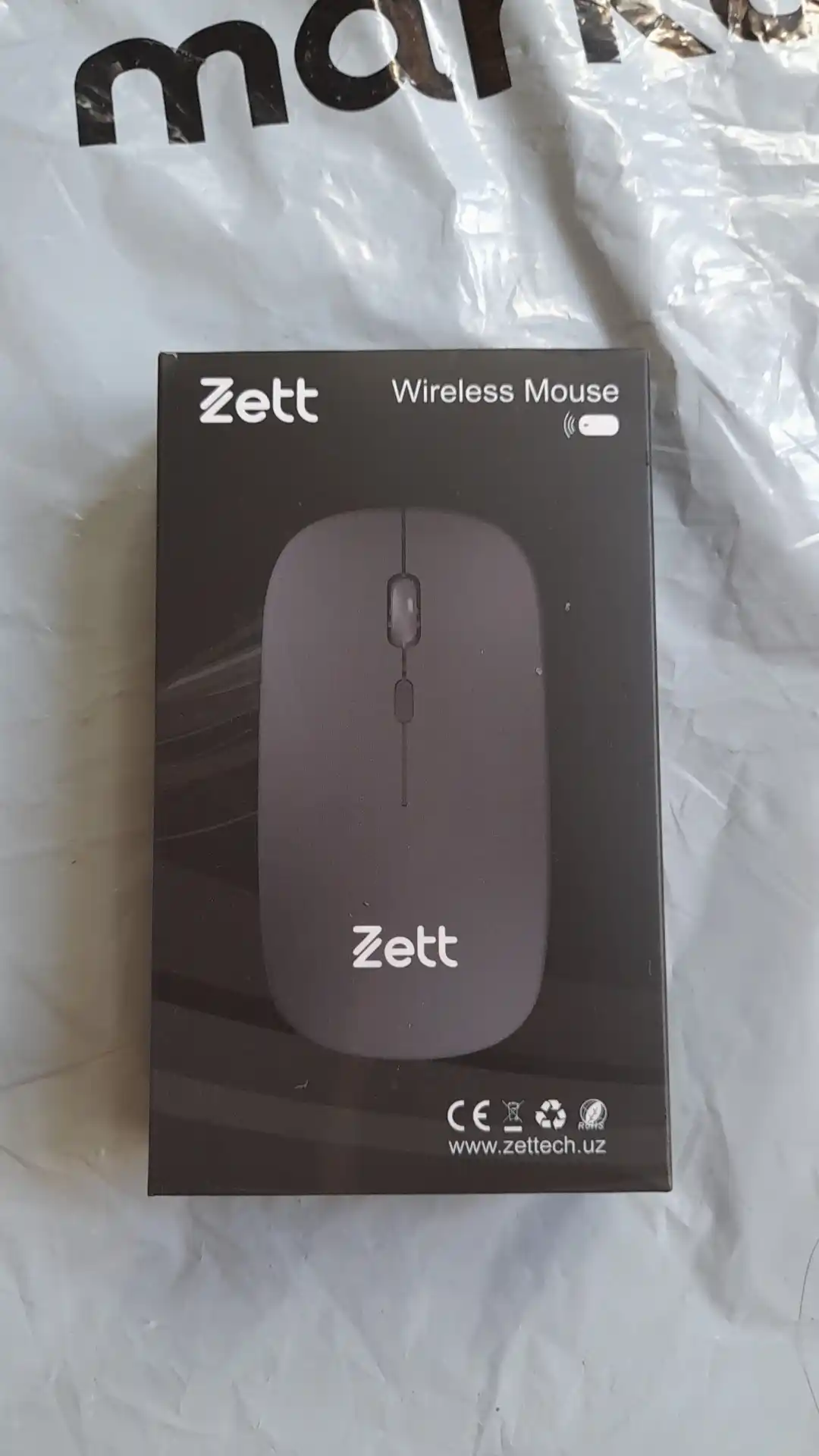 Zett simsiz kompyuter sichqonchasi, Bluetooth va USB-C bilan
