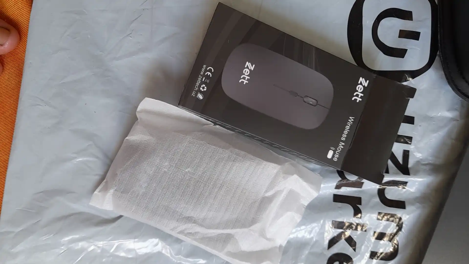Zett simsiz kompyuter sichqonchasi, Bluetooth va USB-C bilan