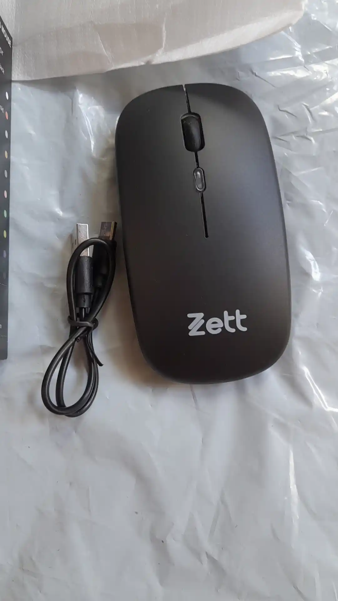 Zett simsiz kompyuter sichqonchasi, Bluetooth va USB-C bilan