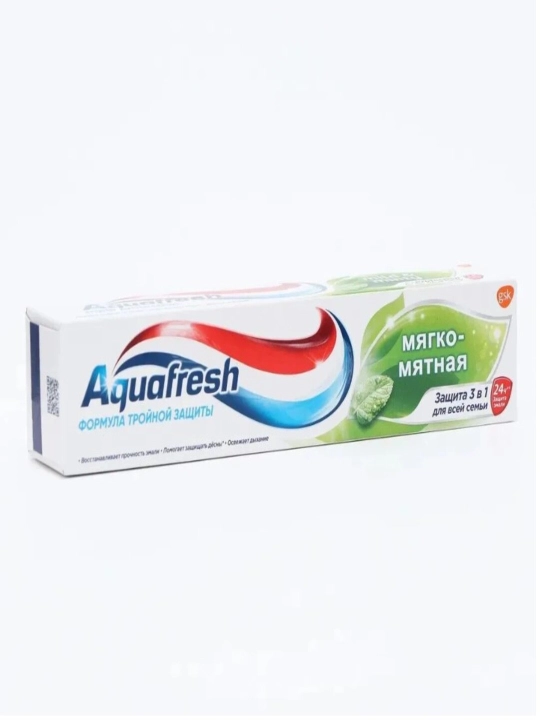 Зубная паста Aquafresh, мягко-мятная, 125 мл - 