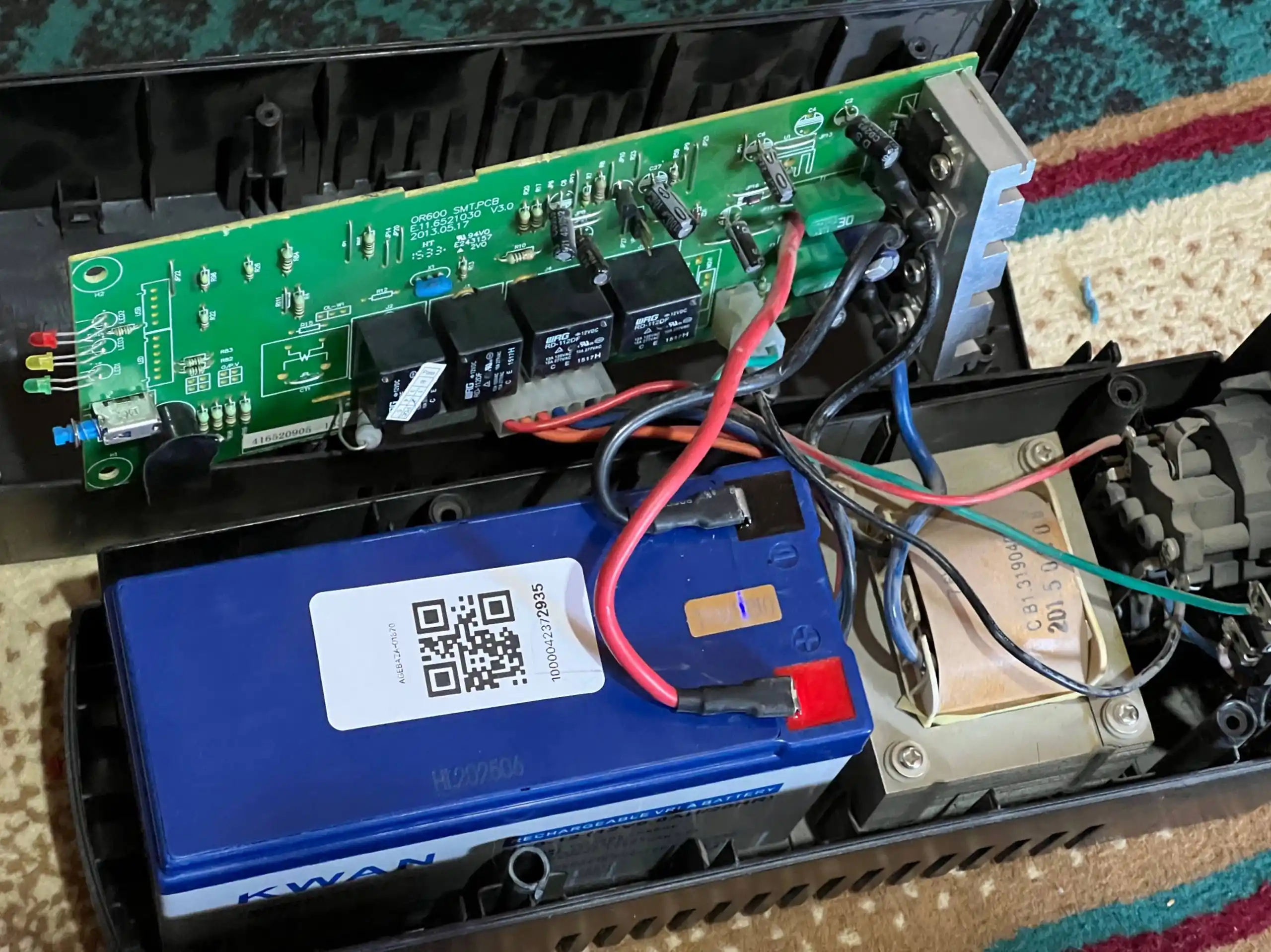 Akkumulyator batareyasi, 12 volt 9 amper, KWAN UL 9-12 12v(12V / 9Ah) VRLA, UPS, UPS uchun