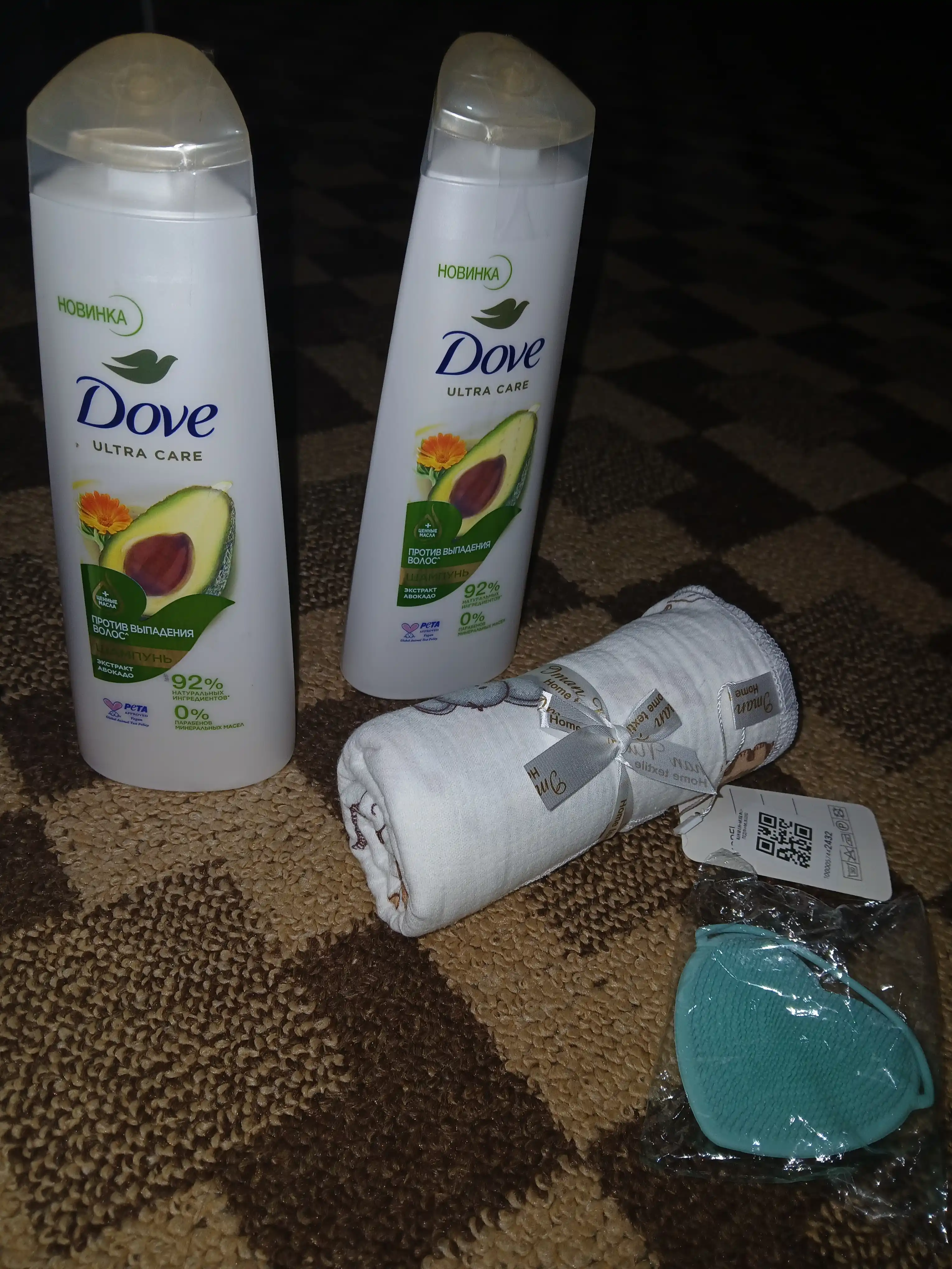 Шампунь для волос Dove, с экстрактом авокадо, против выпадения волос, 400 мл