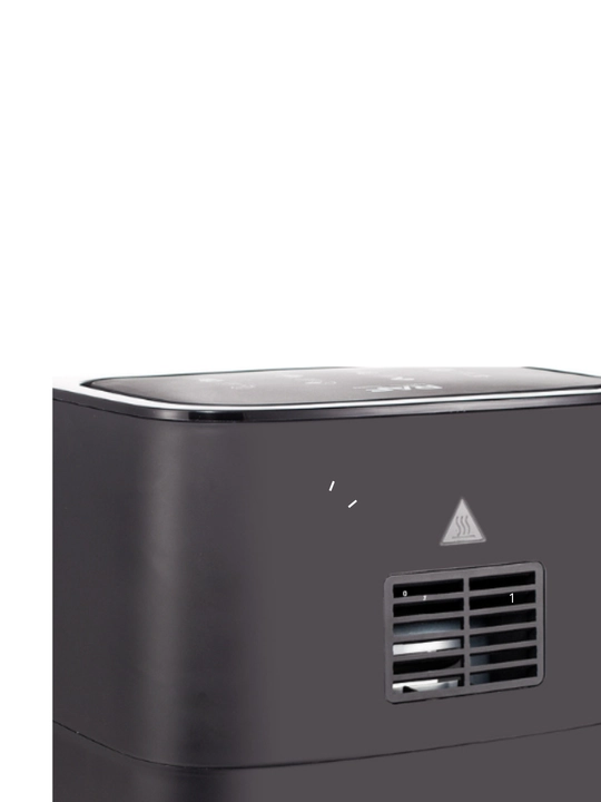 Aerogril RAF air fryer 5, 6.5, 8 litr, 1700 Vt, yog‘siz, oyna bilan, sensorli boshqaruv
