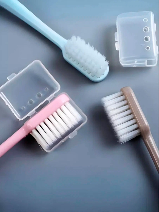 Набор зубных щеток "FreshSmile 4", мягкий ворс, для всей семьи