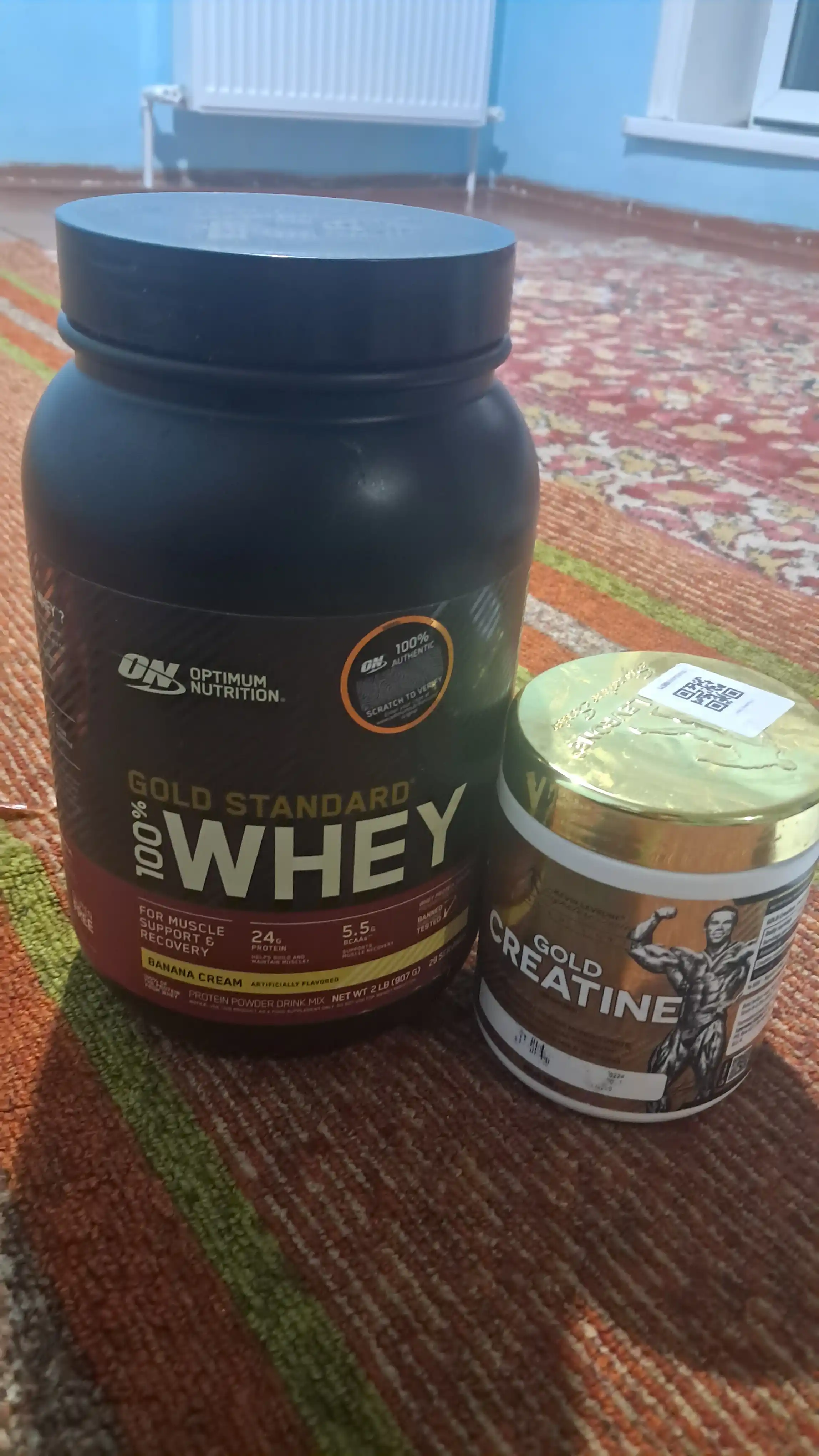 Американский протеин Whey Gold Standard, 907 гр, для набора мышечной массы, с BCAA 5.5 гр
