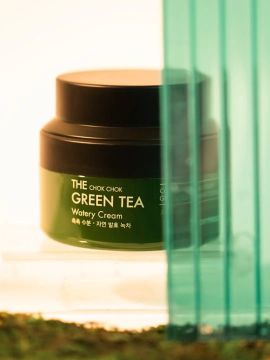 THE CHOK CHOK GREEN TEA WATERY CREAM 60 ml yashil choyli namlantiruvchi yuz kremi