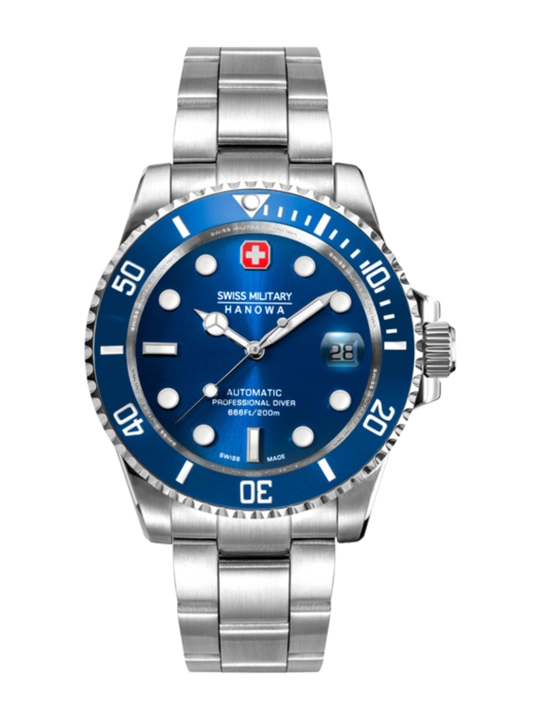 Erkaklar Shveytsariya mexanik qo'l soati Swiss Military Hanowa SMWGL0006304 - 