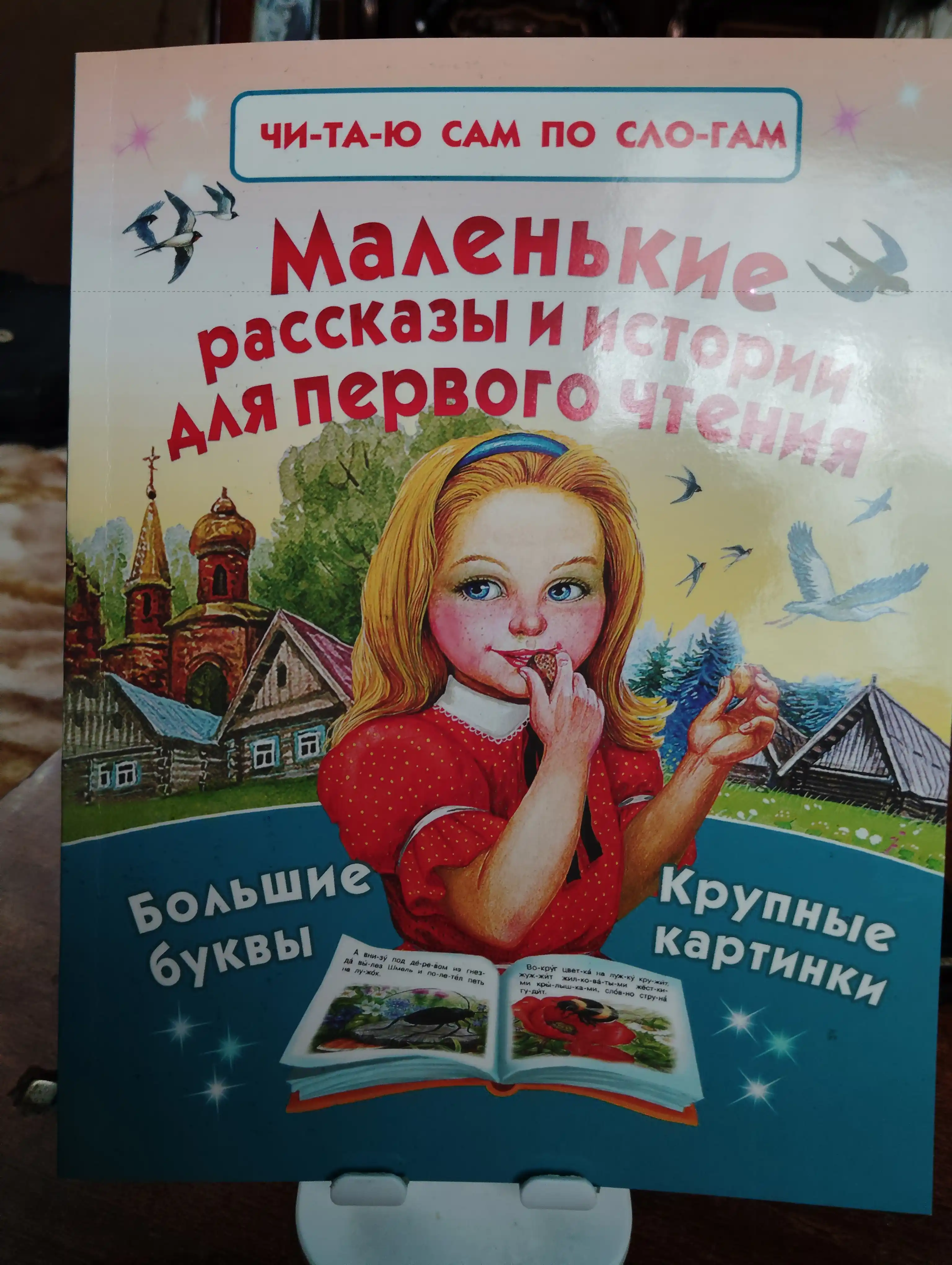 Читаем по слогам, 8 книг для детей