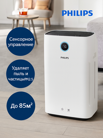 Philips AC2729 — очиститель и увлажнитель воздуха, 2 в 1 - 