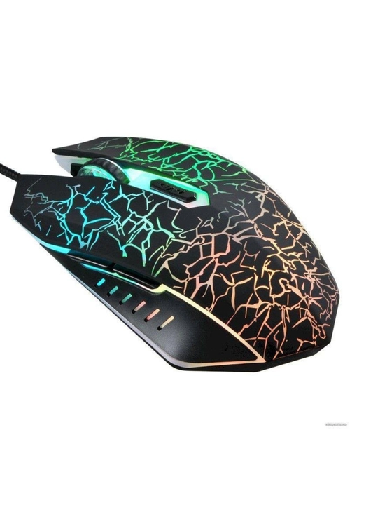 Simli o‘yin va ofis sichqonchasi, RGB chiroqli, 6/7 tugma, 3200 DPI