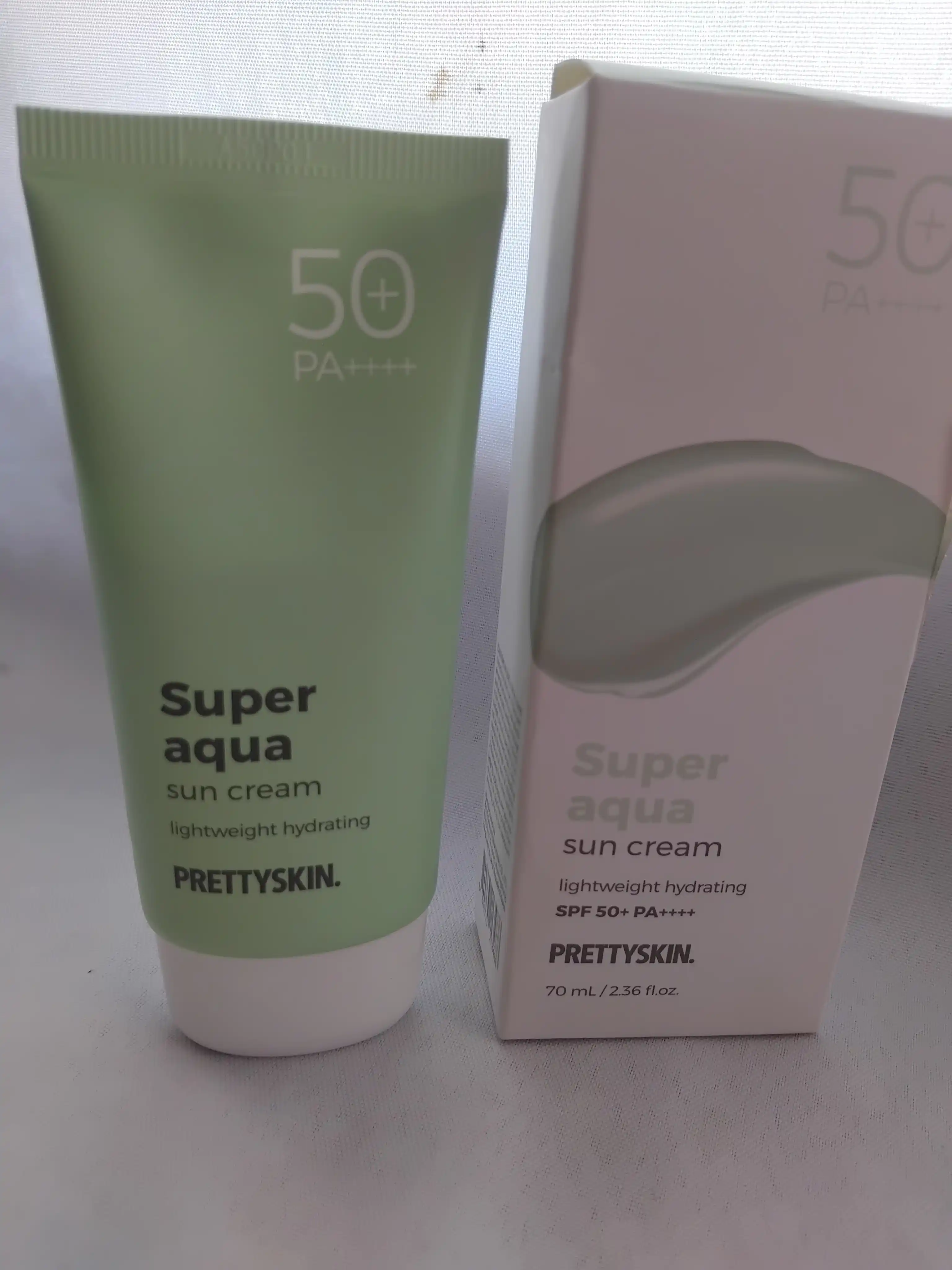 Quyoshdan himoyalovchi namlantiruvchi kremlar Prettyskin SPF50+ PA++++, 70 ml