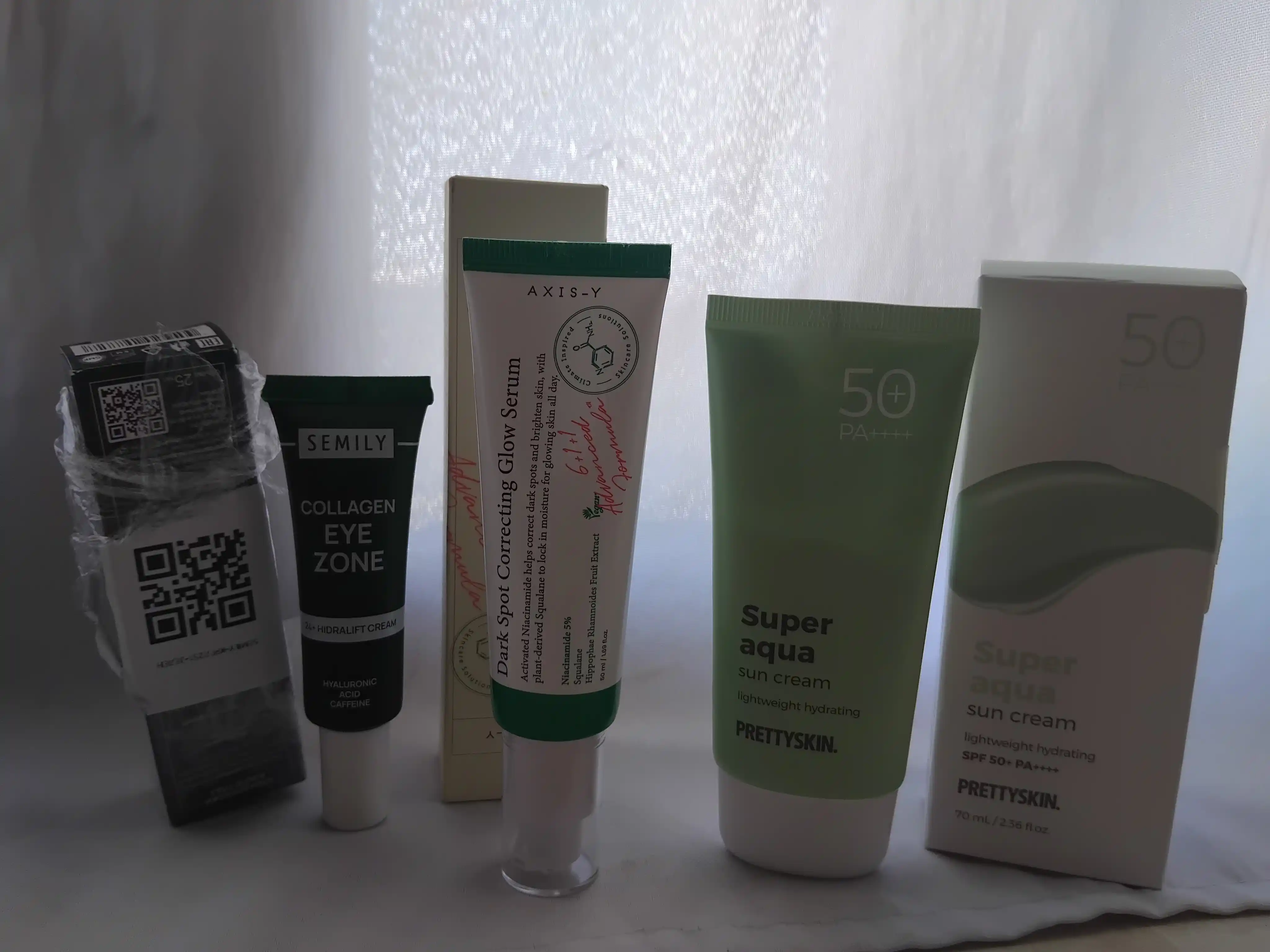Quyoshdan himoyalovchi namlantiruvchi kremlar Prettyskin SPF50+ PA++++, 70 ml