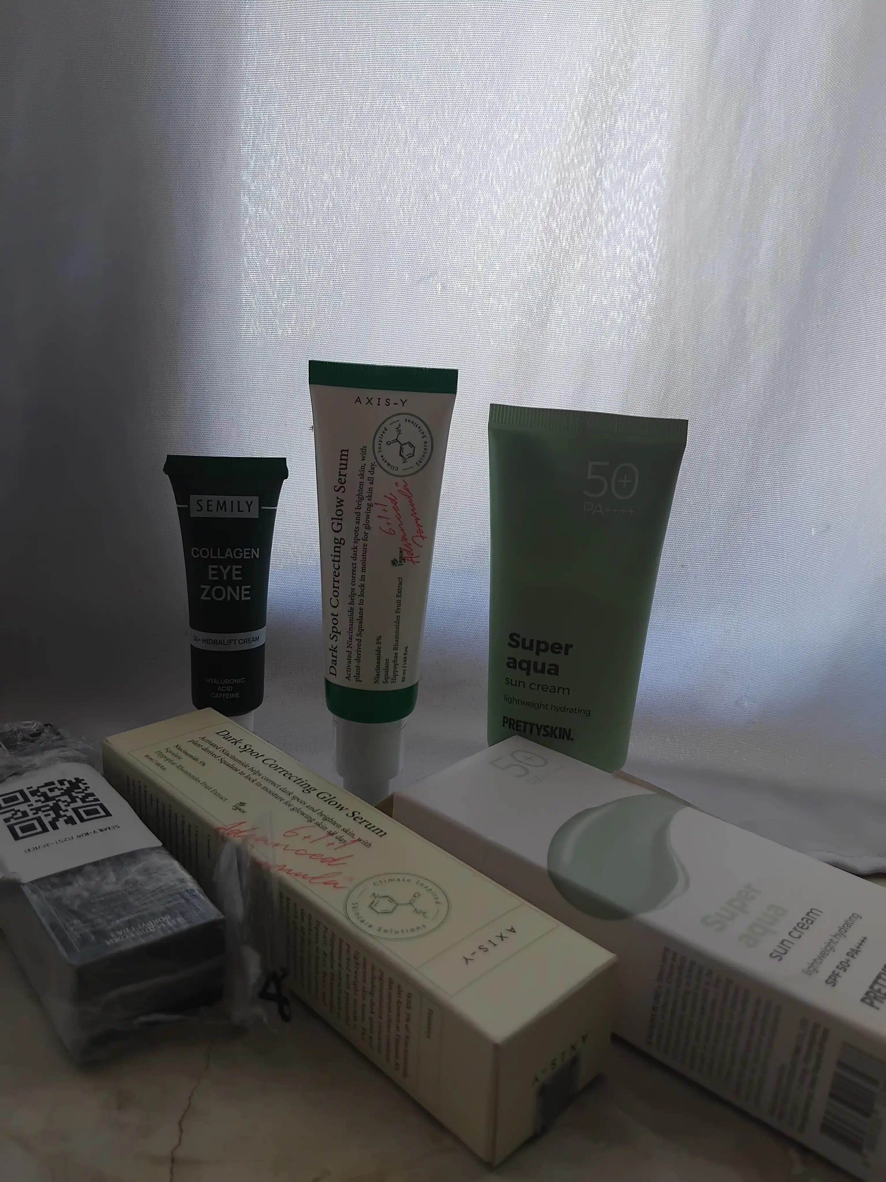 Quyoshdan himoyalovchi namlantiruvchi kremlar Prettyskin SPF50+ PA++++, 70 ml