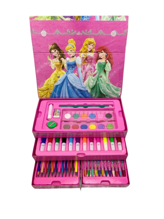 Frozen rasm to‘plami — 54 ta bo‘yoq, flomaster va cho‘tka bilan, bolalar uchun