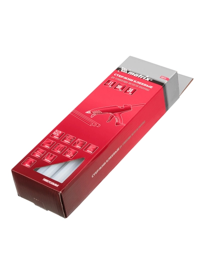 MATRIX yelim sterjenlari, shaffof, 11 x 300 mm, 34 dona, 930741 - 