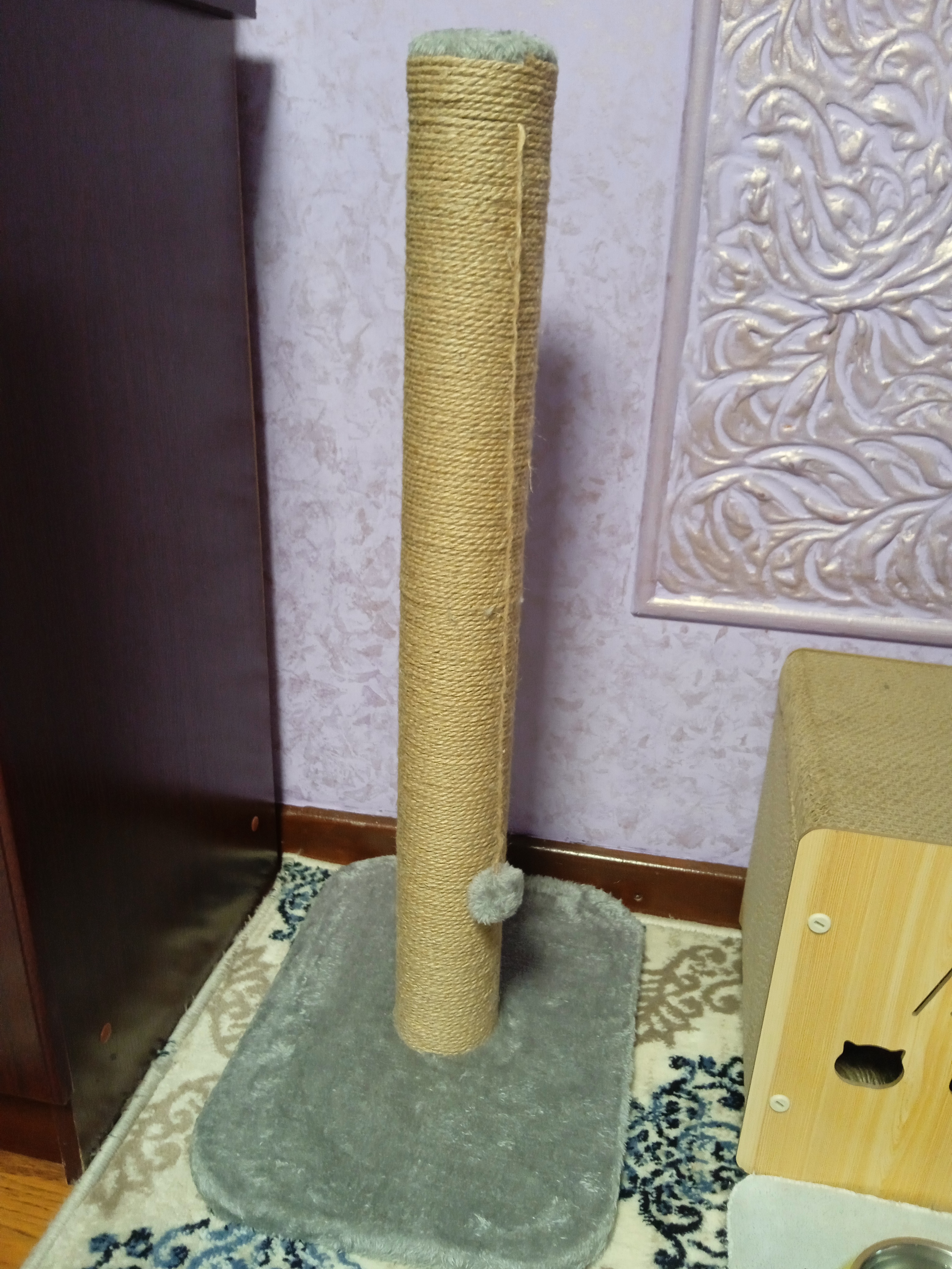 Когтеточка столбик для кошек
