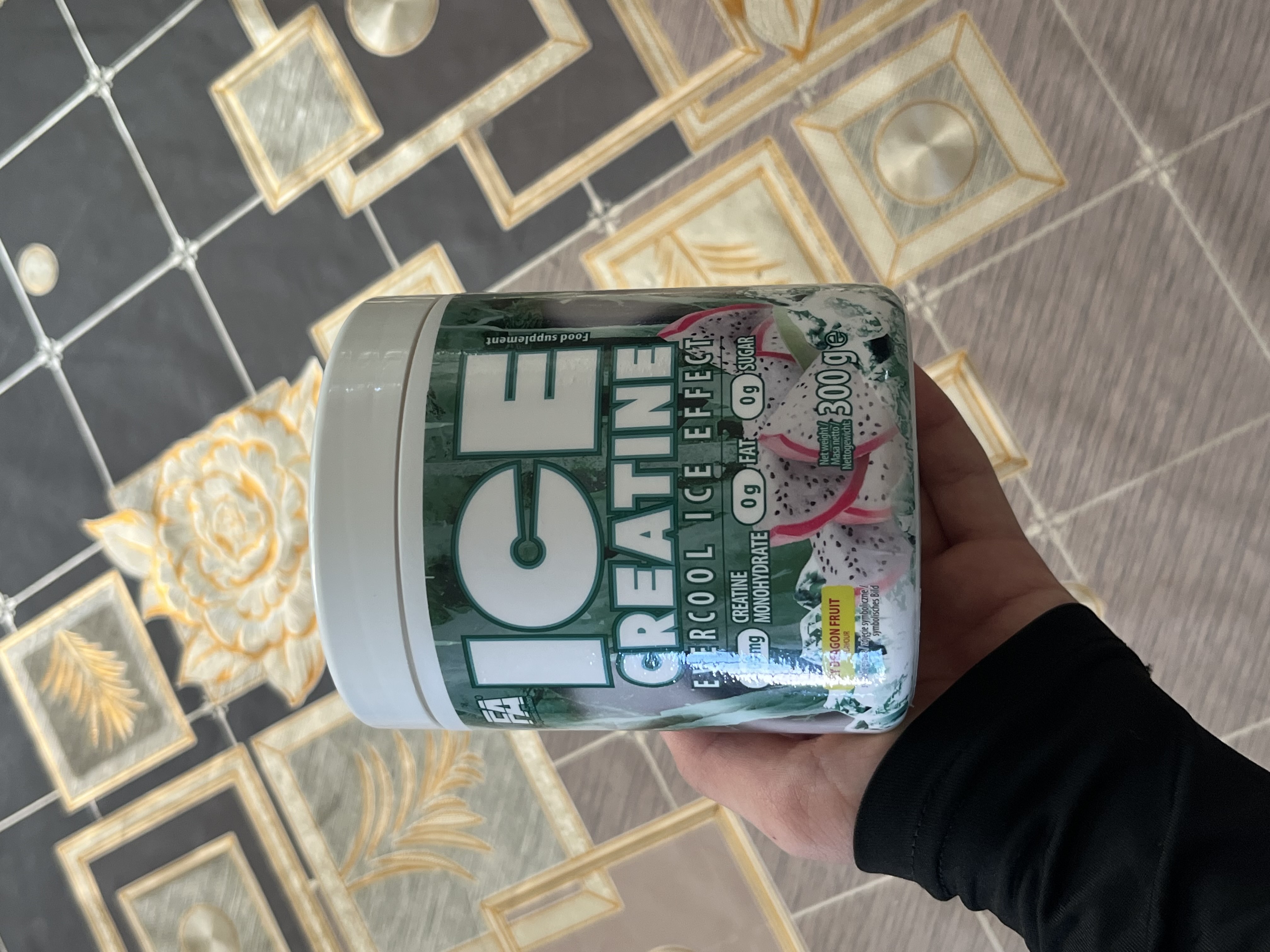 Креатин FA ICE Creatine, моногидрат с охлаждающим вкусом, 300 г, 60 порций, для роста мышц