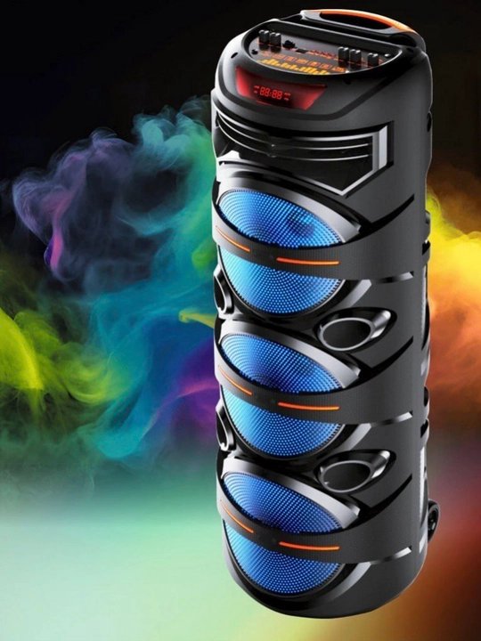 Simsiz mikrofon, Bluetooth, RGB yoritgichli karaoke dinamik, 90 sm x 30 sm