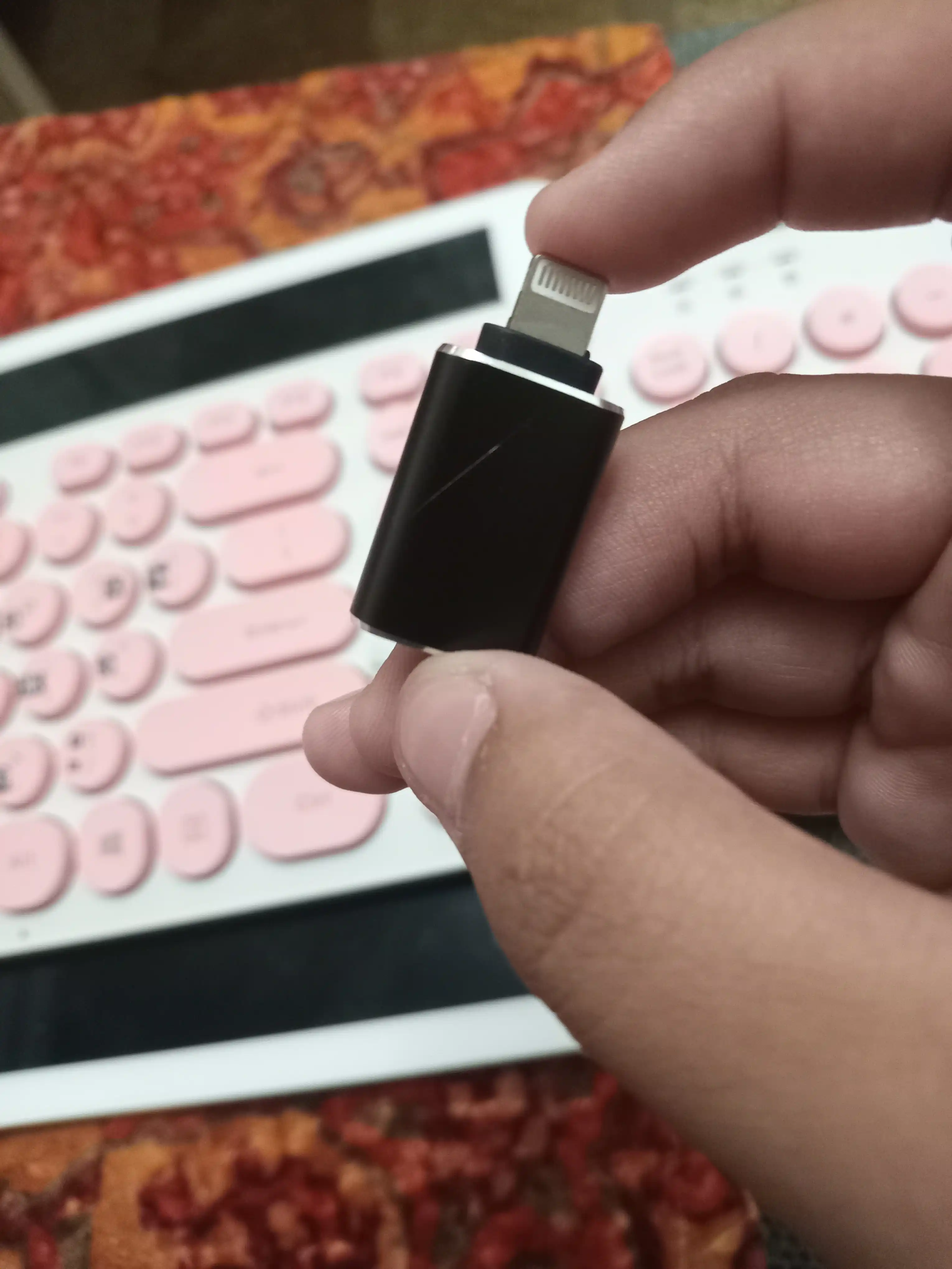 Type-C dan USB OTG ga, Lighting USB va Type-C dan USB 3.0 OTG adapter