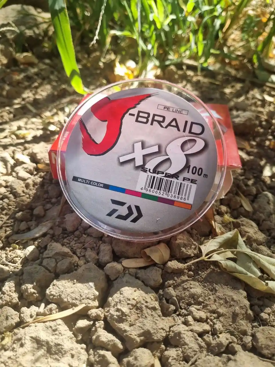 Плетеный шнур для рыбалки J-BRAID Strong х8 разноцветный