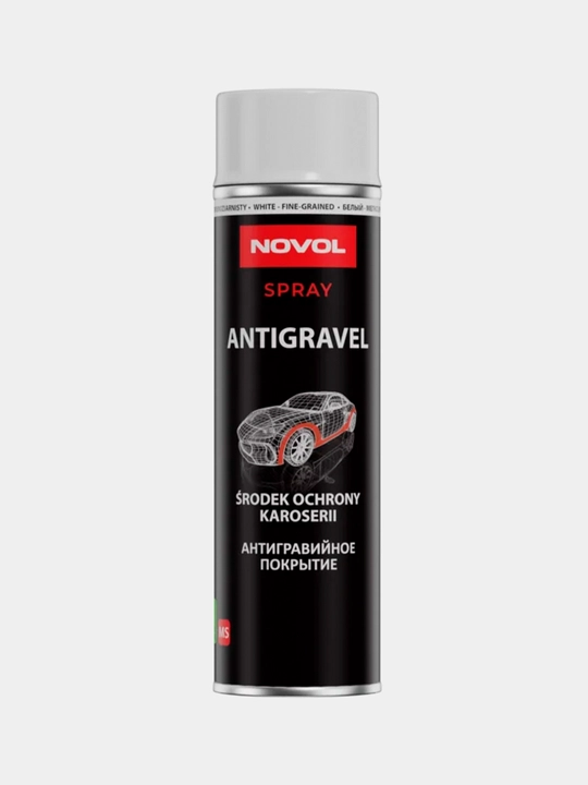 NOVOL SPRAY Antigravel MS antigravel qoplamali aerozol, 500 ml, oq rang