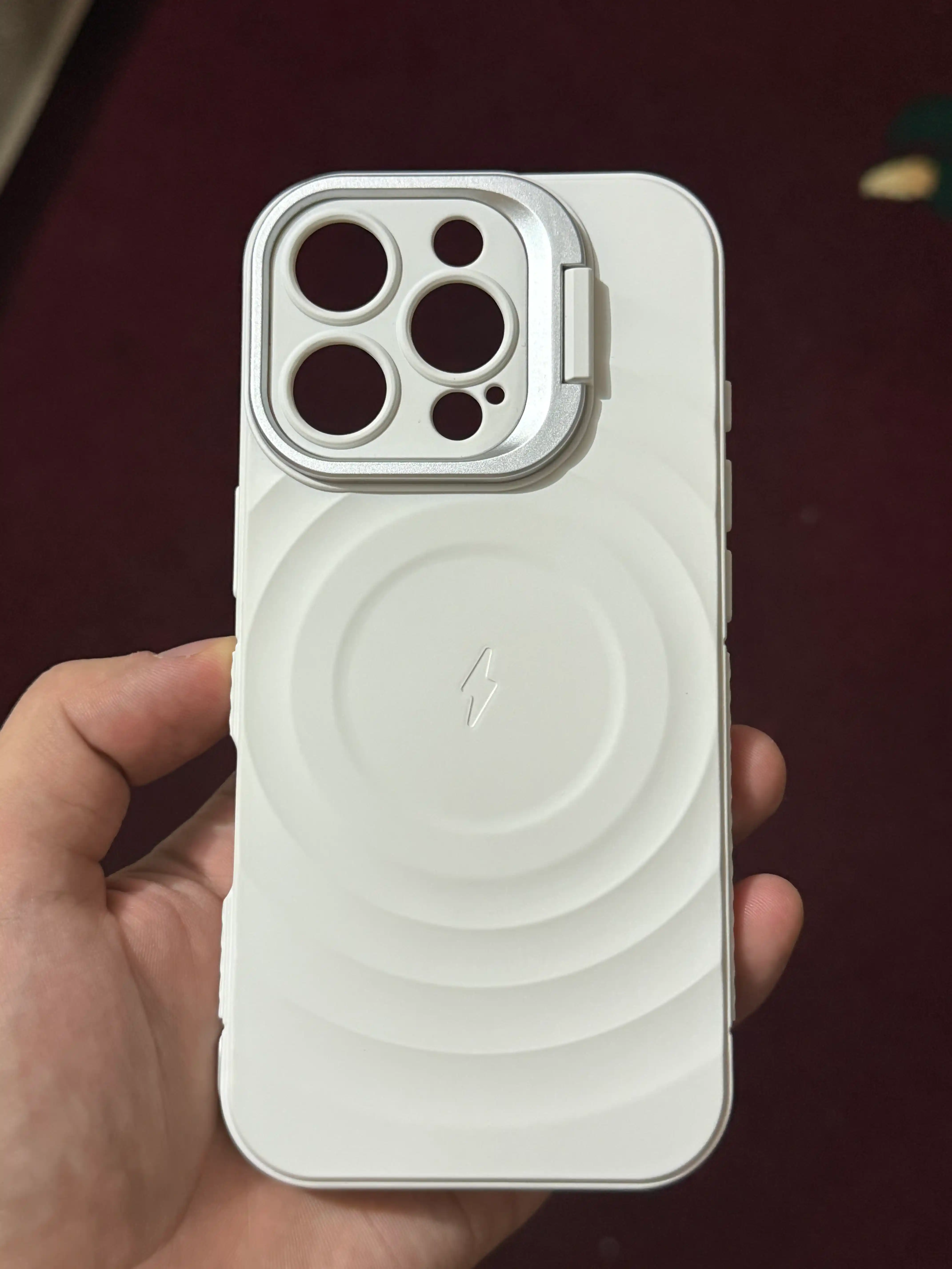 Magsafe, Чехол из TPU с удобной встроенной подставкой для iPhone 13/14/15/16 Pro/Max