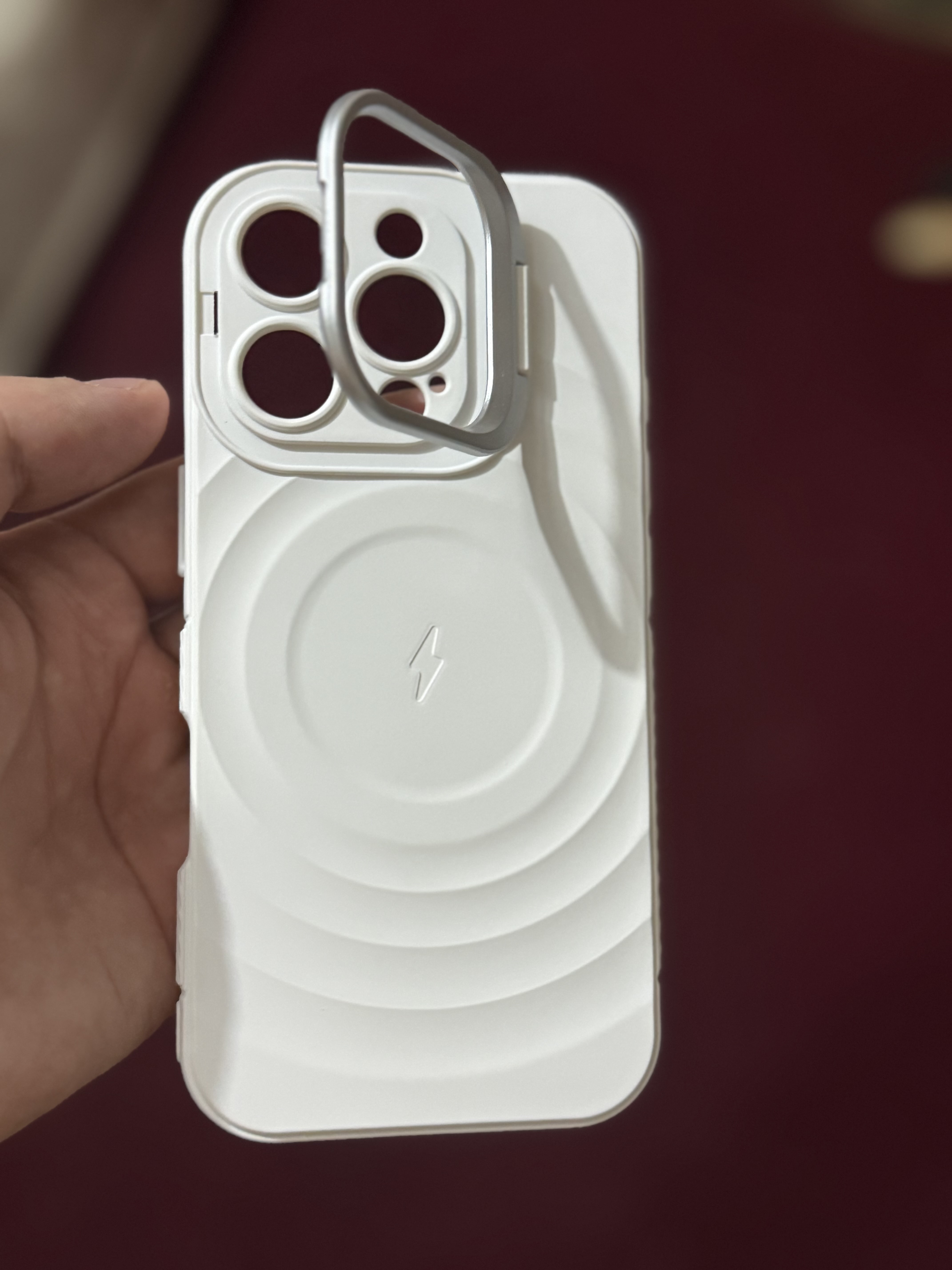 Magsafe, Чехол из TPU с удобной встроенной подставкой для iPhone 13/14/15/16 Pro/Max