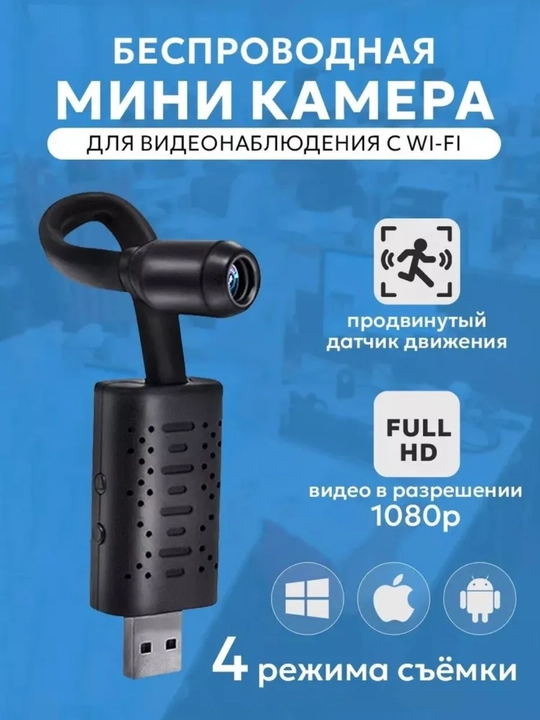Мини WiFi Камеры для дома и для собственной безопасности
