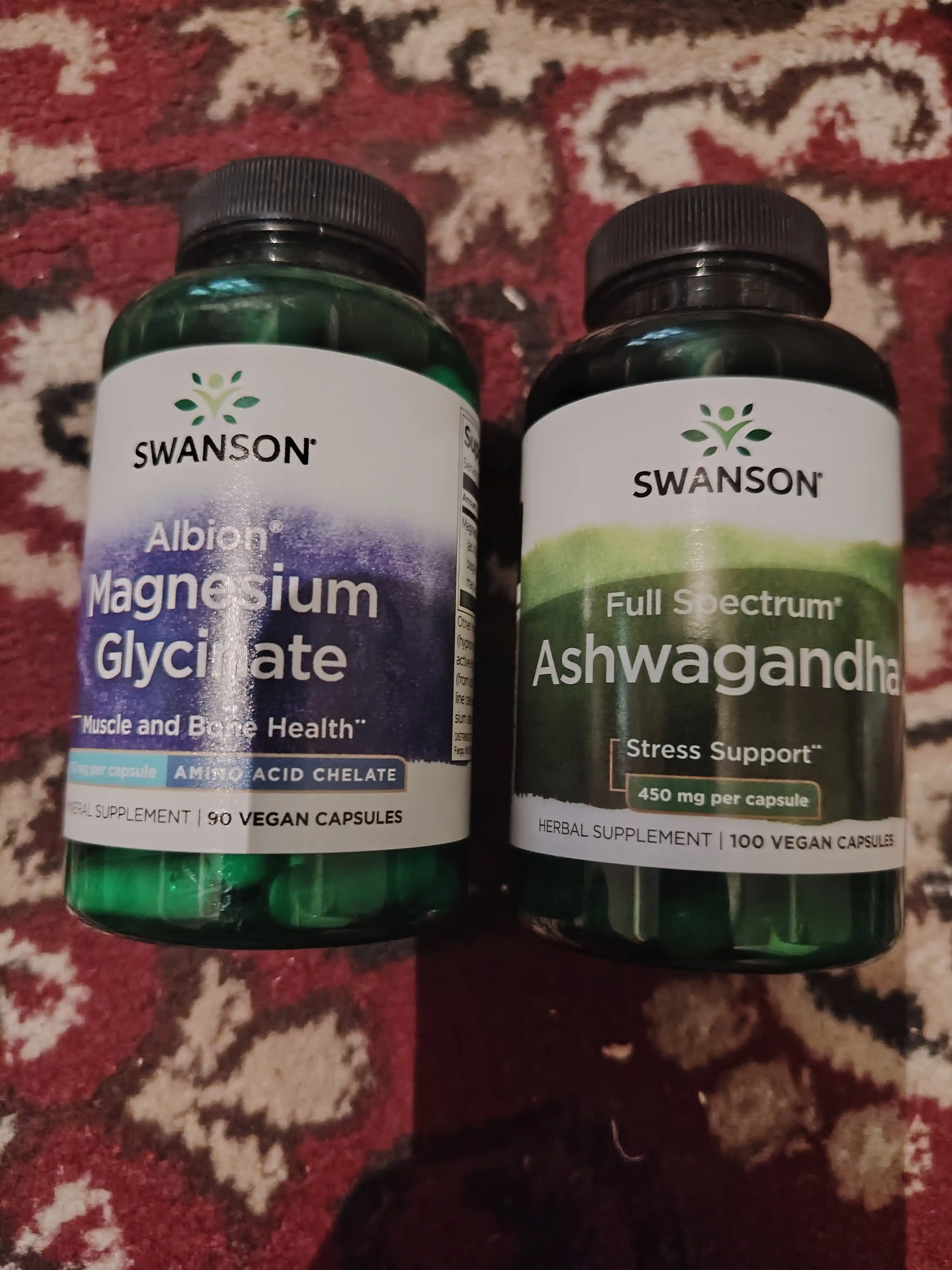 Swanson Magniy Glitsinat (Albion), 90 kapsula