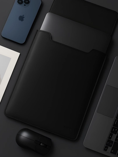 Сумка для ноутбука и Macbook, чехол — BAGS007-CHEXOL-ЧЕРН-14
