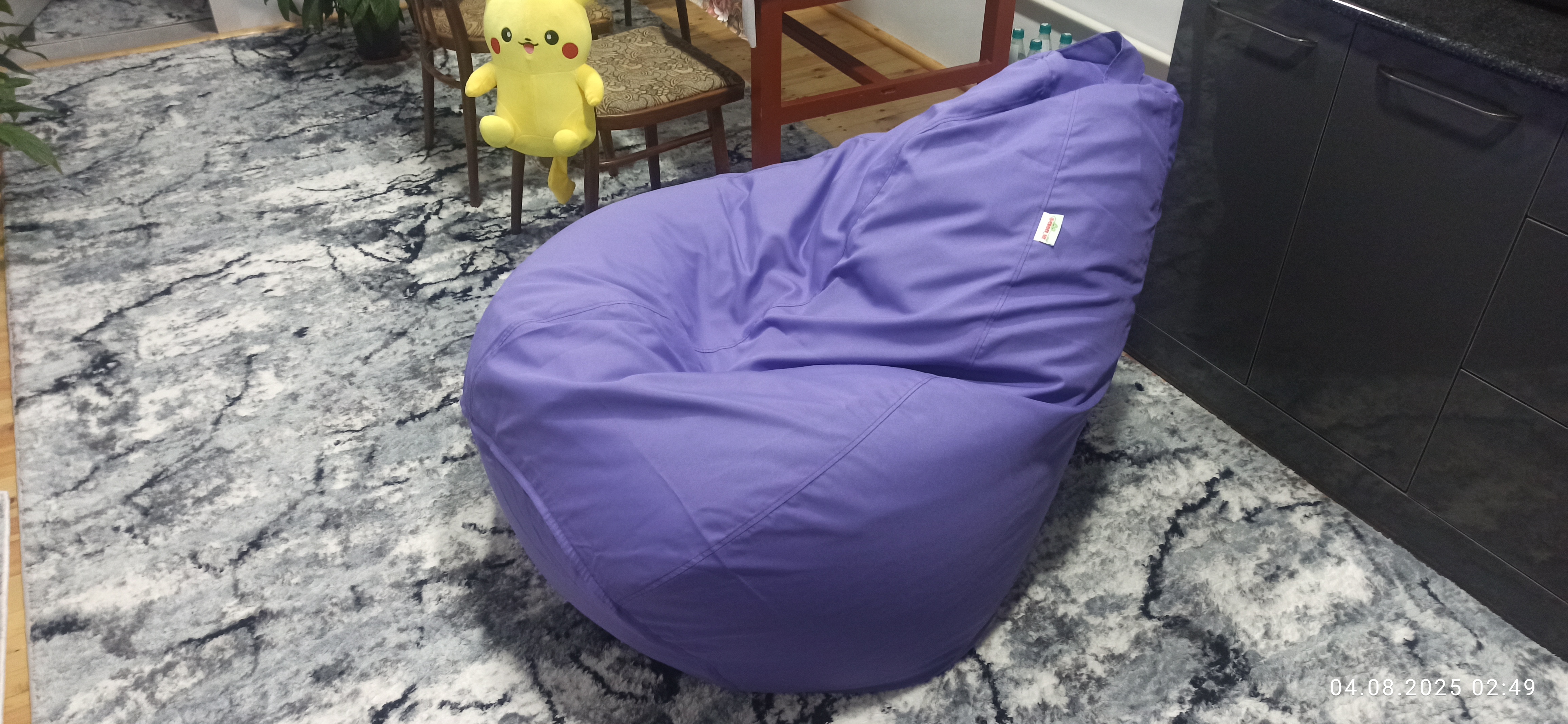 Katta o'lchamli kreslo qopchasi binbeg, XXXXL, gabardin materialidan tayyorlangan
