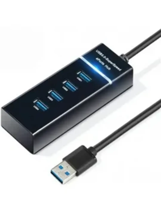 USB HUB 3.0, 4 в 1, SuperSpeed, USB-A к адаптеру