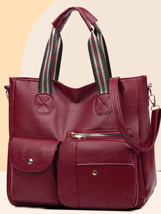 Ayollar sumkasi AURA, tout, shopper A4, krossbodi, yelkadan osiladigan sumka, ekocharm