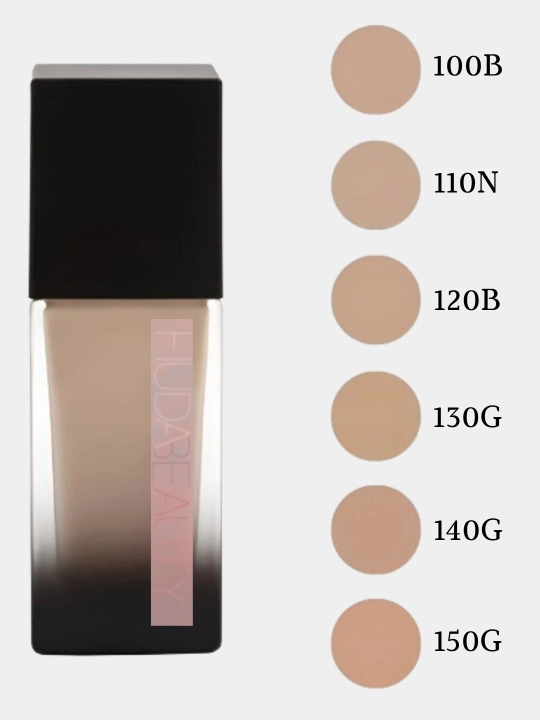 Тональный крем для лица, основа-консилер Huda Beauty, увлажняющий, аргановое масло, 35 мл