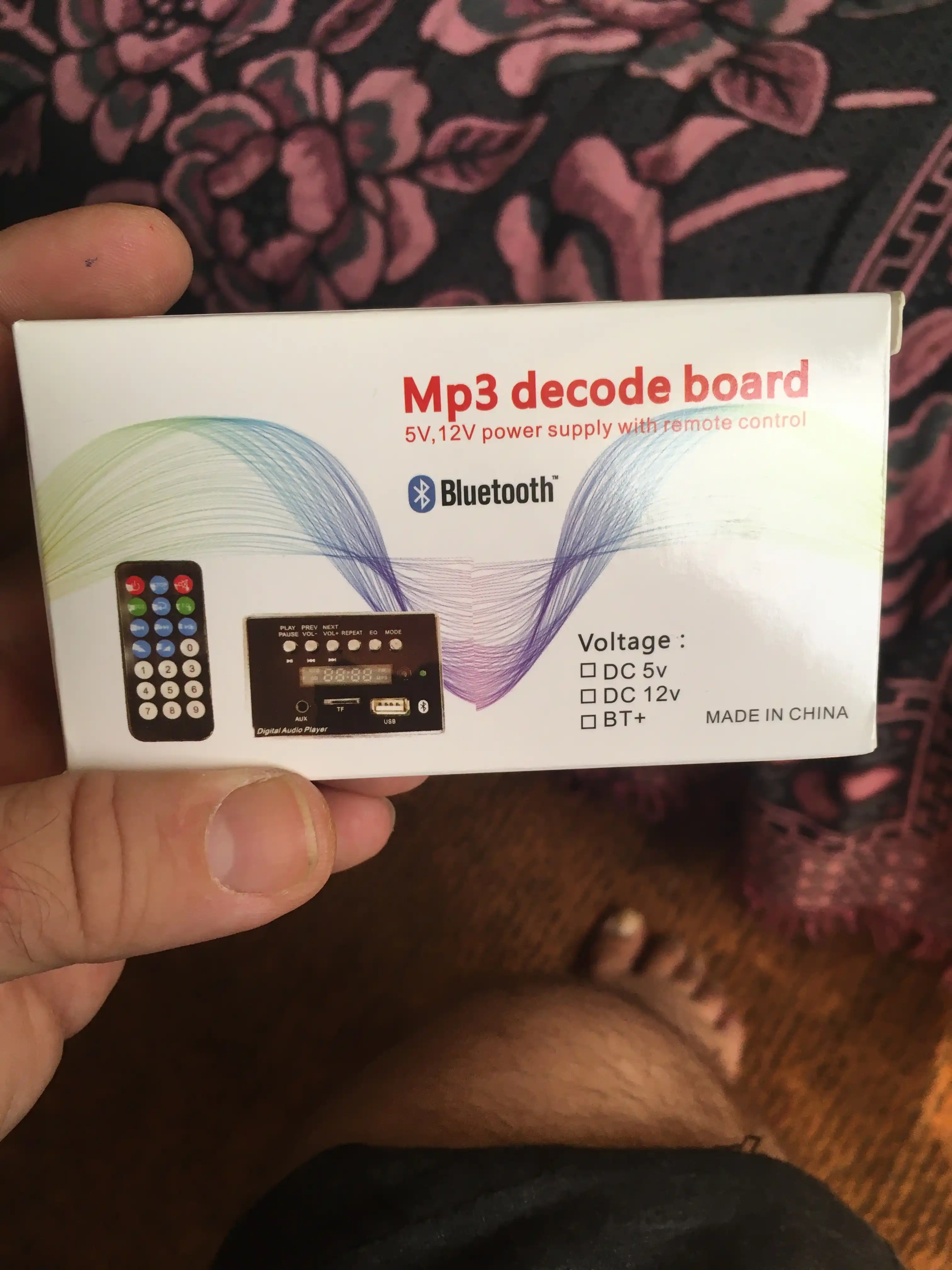 Bluetooth MP3 декодер с усилителем 80 Вт, 2×40 Вт, FM, AUX, USB, пульт, MP3 модуль