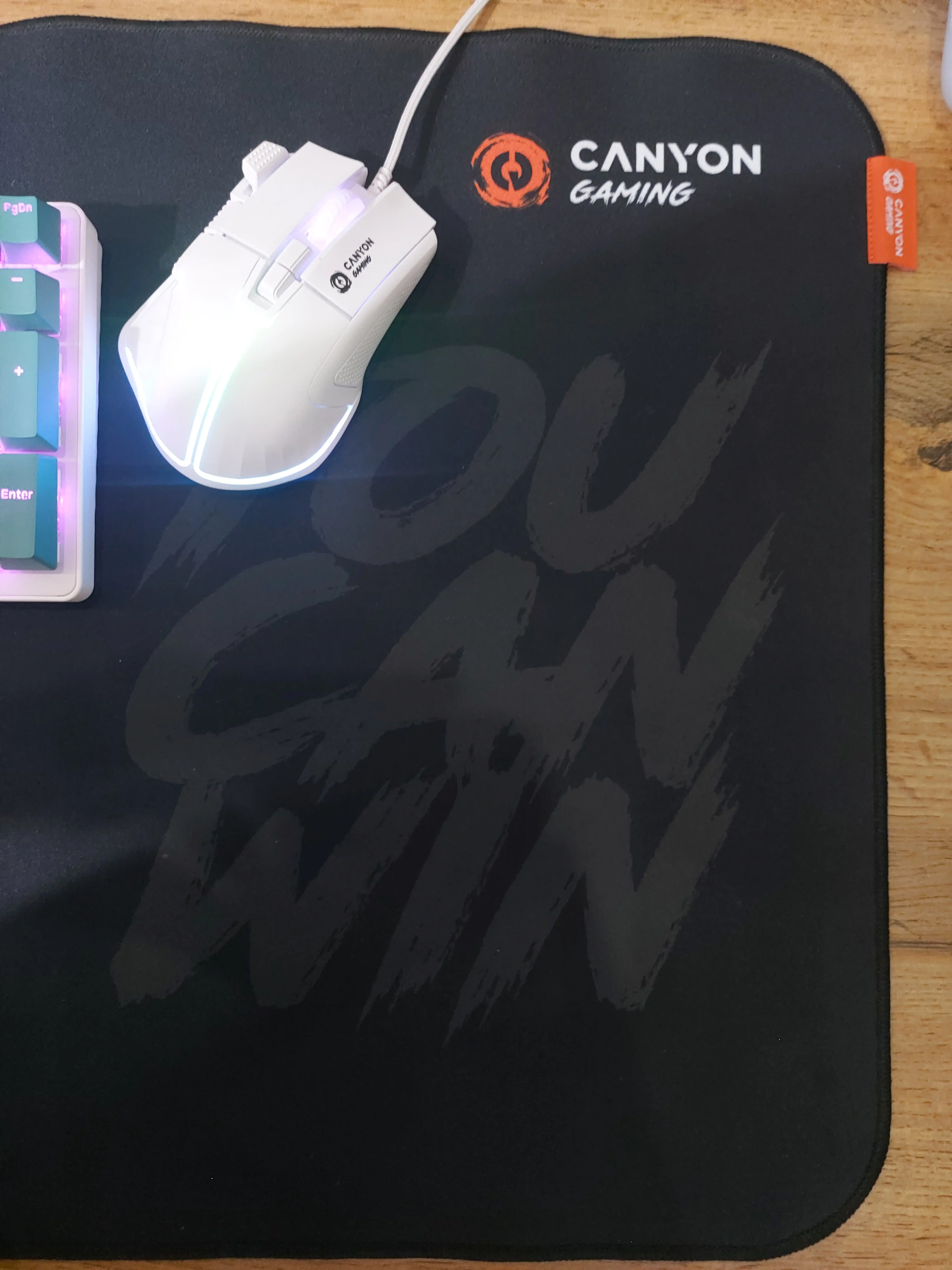 Игровой коврик для мыши и клавиатуры CANYON Gaming MP-5 MP-8 MP-10