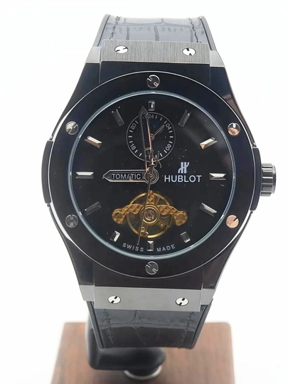 Мужские наручные часы HUBLOT, автоматические, механические, в подарочной коробке