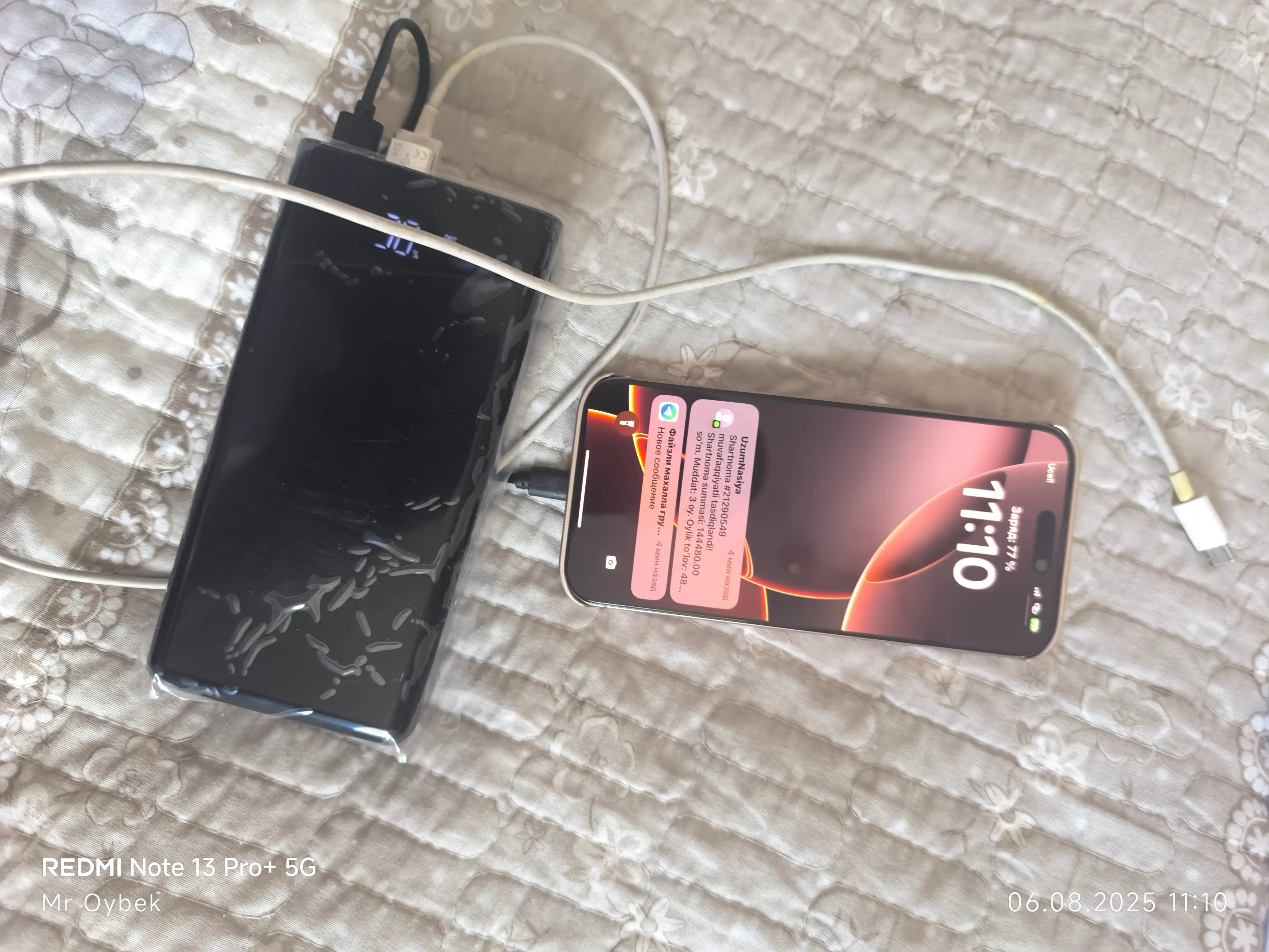 Tashqi akkumulyator, 30 000, 50 000, 80 000, pover bank, iphone, android uchun