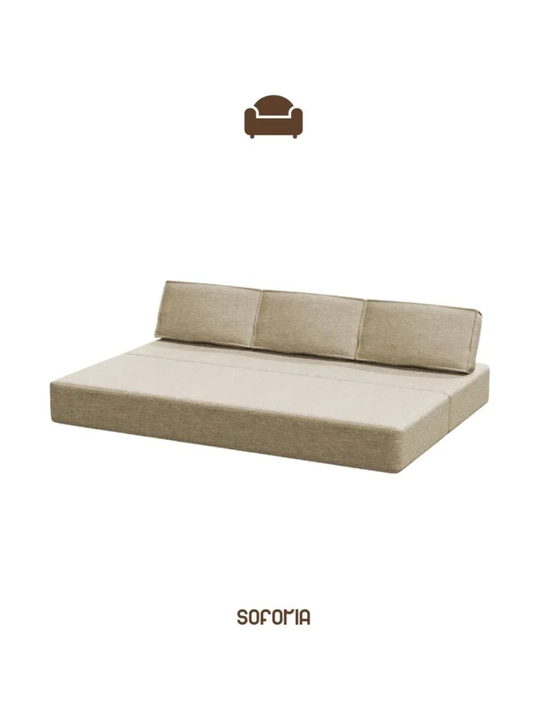 Karkassiz yig‘ma divan 140x200, Soforia