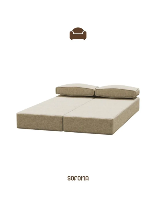 Karkassiz yig‘ma divan 140x200, Soforia