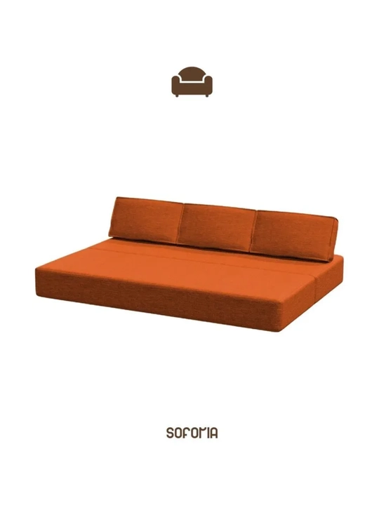 Karkassiz yig‘ma divan 140x200, Soforia