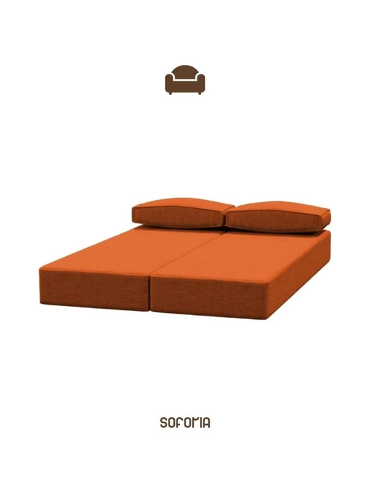 Karkassiz yig‘ma divan 140x200, Soforia