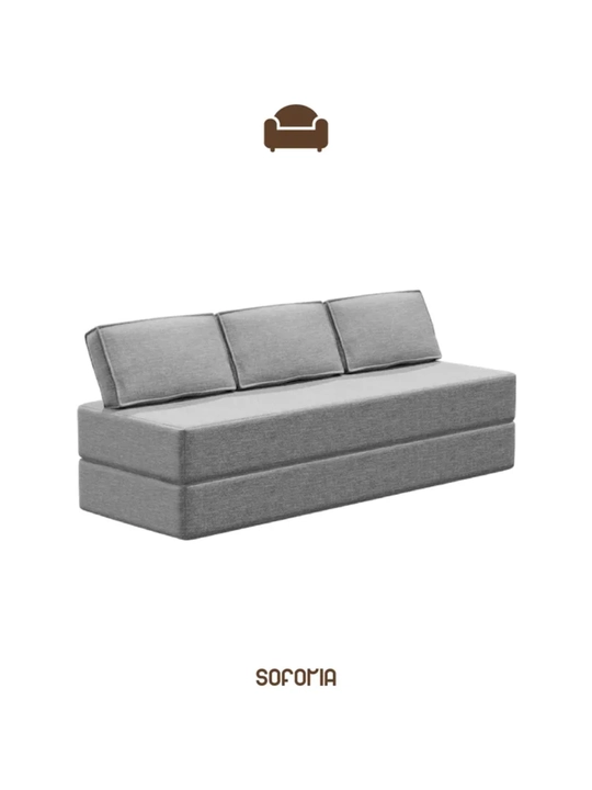 Karkassiz yig‘ma divan 140x200, Soforia