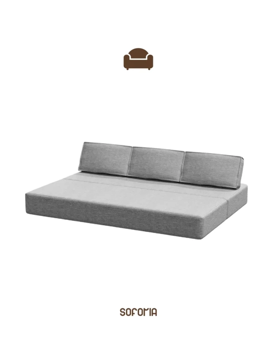 Karkassiz yig‘ma divan 140x200, Soforia