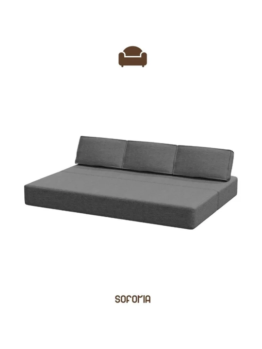 Karkassiz yig‘ma divan 140x200, Soforia